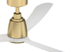 Fanimation - FPD8534BS - 52 Inches Ceiling Fan - Kute 52 - Brushed Satin Brass