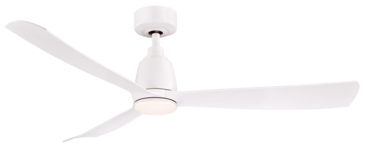 Fanimation - FPD8534MW - 52 Inches Ceiling Fan - Kute 52 - Matte White