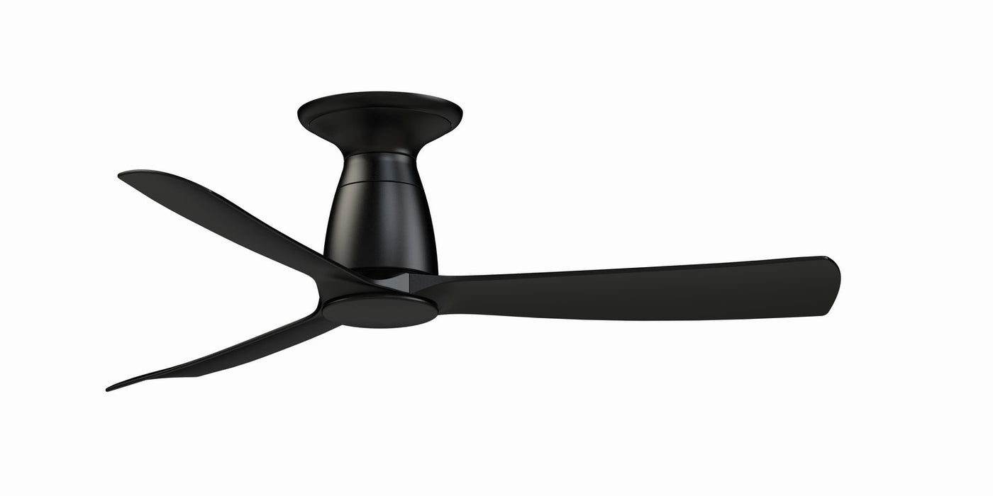 Fanimation - FPD8547BL - 44 Inches Ceiling Fan - Kute 44 - Black
