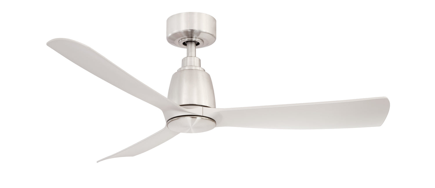 Fanimation - FPD8547BN - 44 Inches Ceiling Fan - Kute 44 - Brushed Nickel