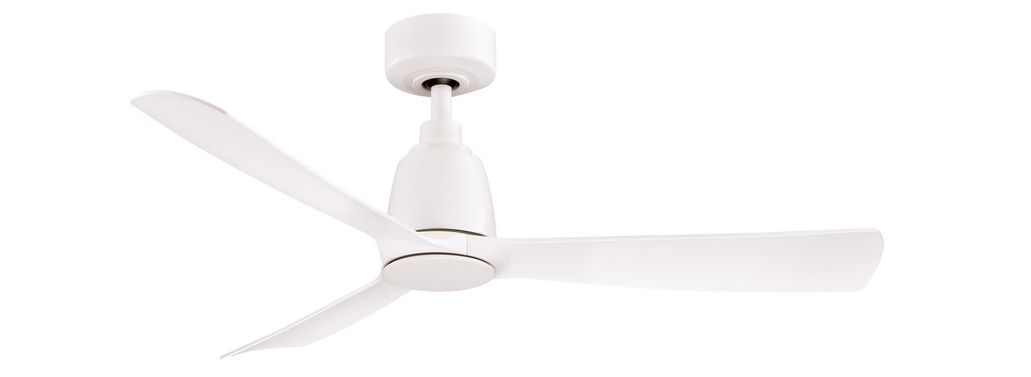Fanimation - FPD8547MW - 44 Inches Ceiling Fan - Kute 44 - Matte White
