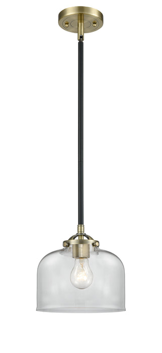 Innovations - 284-1S-BAB-G72 - One Light Mini Pendant - Nouveau - Black Antique Brass