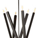 Viper 12 Light Chandelier-Large Chandeliers-Regina Andrew-Lighting Design Store