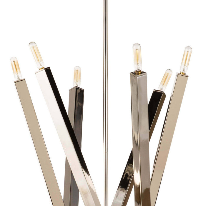 Viper 12 Light Chandelier-Large Chandeliers-Regina Andrew-Lighting Design Store
