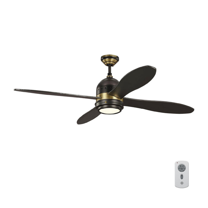 Visual Comfort Fan - 4TSR56BNZHABD - 56``Ceiling Fan - Metrograph 56 - Deep Bronze