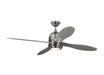 Visual Comfort Fan - 4TSR56PNGRYD - 56``Ceiling Fan - Metrograph 56 - Polished Nickel