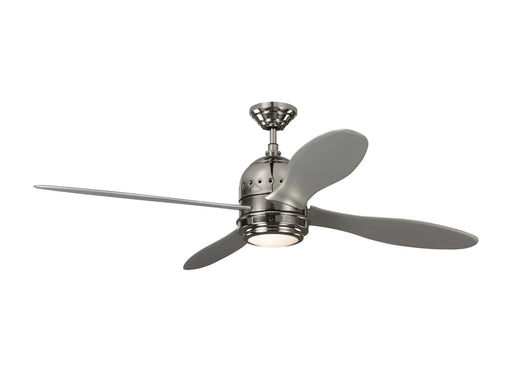 Metrograph 56 56``Ceiling Fan Polished Nickel