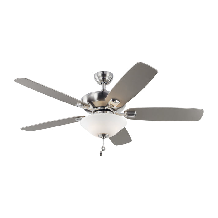 Generation Lighting - 5COM52BSD-V1 - 52" Ceiling Fan - Colony - Brushed Steel