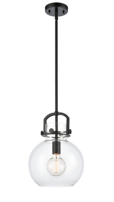 Innovations - 410-1S-BK-10CL - LED Mini Pendant - Newton - Matte Black