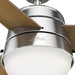 Hunter - 50380 - 52" Ceiling Fan - Aker - Brushed Nickel