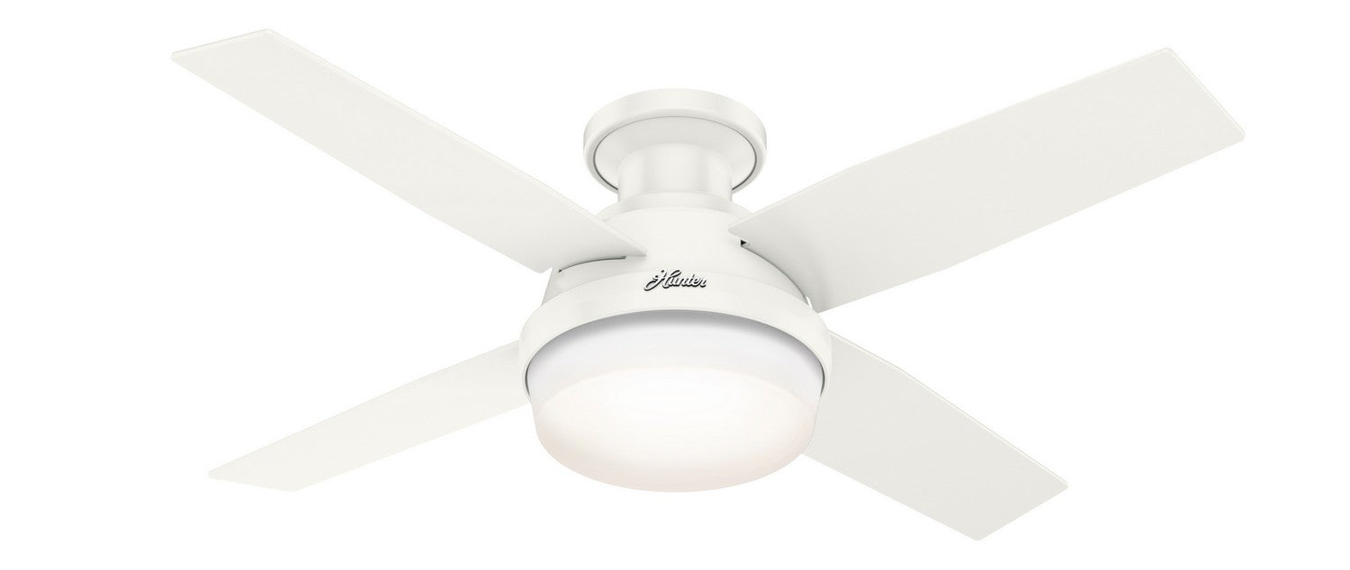 Hunter - 50399 - 44 InchesCeiling Fan - Dempsey - Fresh White