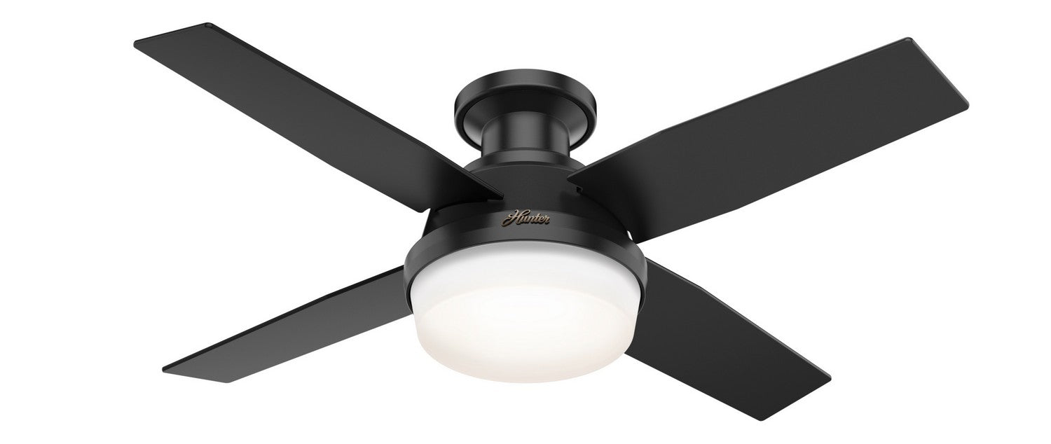 Hunter - 50400 - 44 InchesCeiling Fan - Dempsey - Matte Black