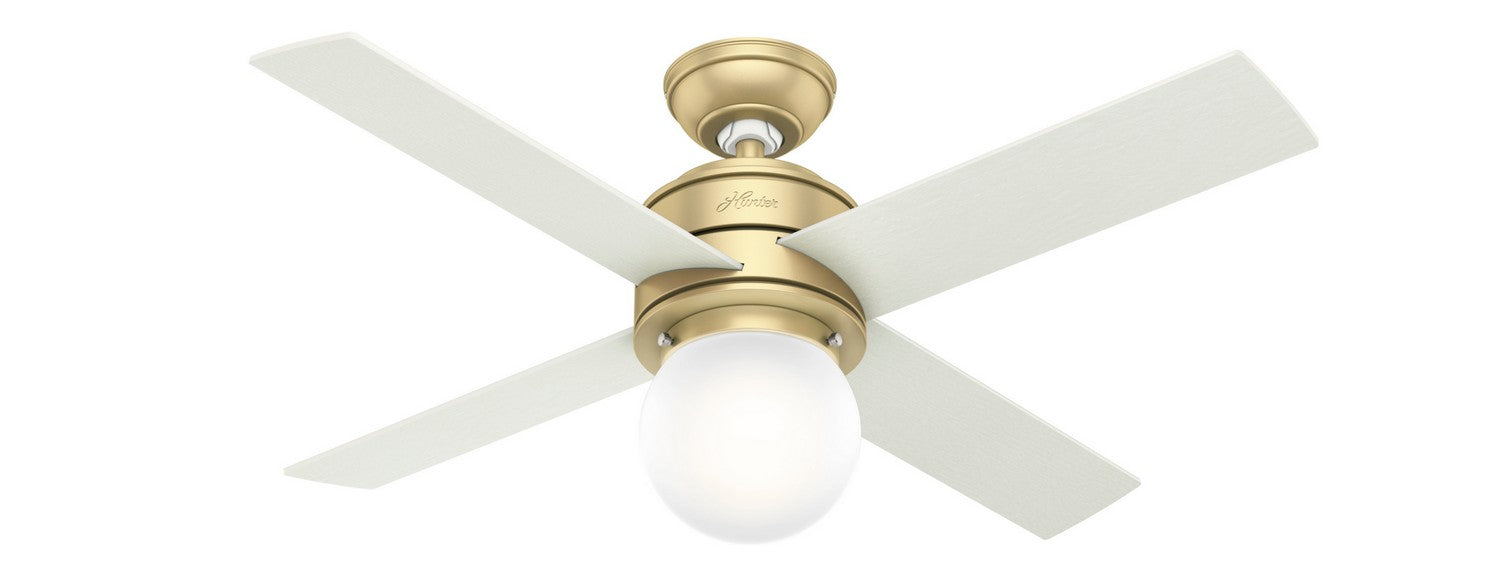 Hunter - 52313 - 44 InchesCeiling Fan - Hepburn - Modern Brass