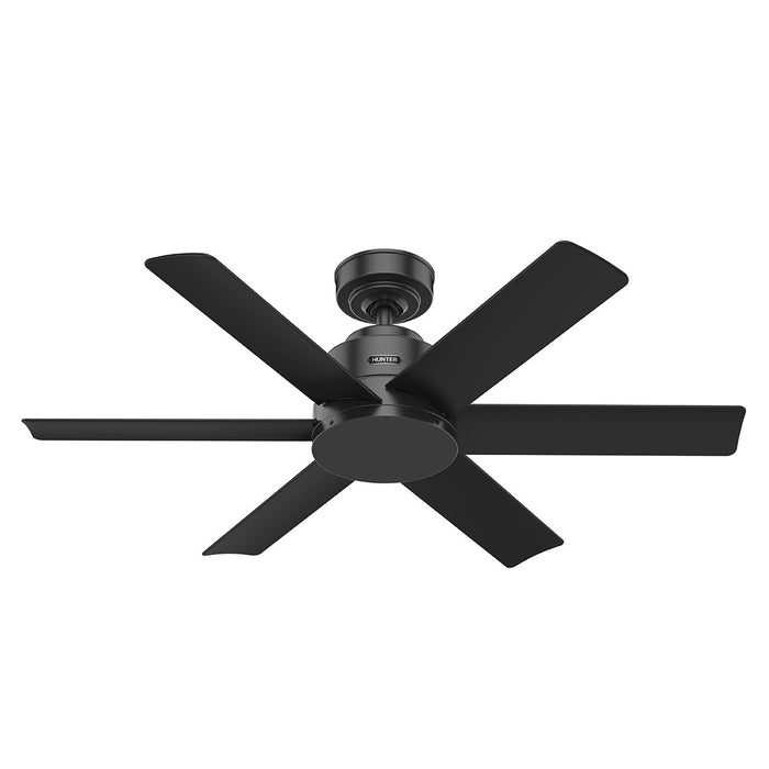 Hunter - 59613 - 44 InchesCeiling Fan - Kennicott - Matte Black