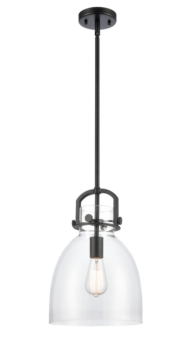 Innovations - 412-1S-BK-10CL - LED Mini Pendant - Newton - Matte Black