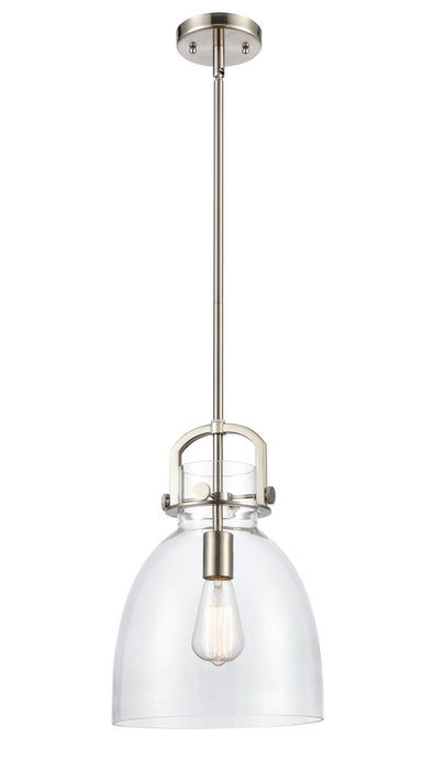 Innovations - 412-1S-SN-10CL - LED Mini Pendant - Newton - Brushed Satin Nickel