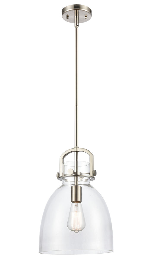 Innovations - 412-1S-SN-10CL - LED Mini Pendant - Newton - Brushed Satin Nickel