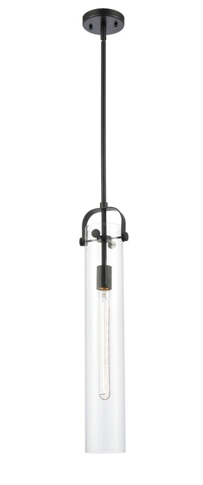 Innovations - 413-1S-BK-4CL - LED Mini Pendant - Restoration - Matte Black