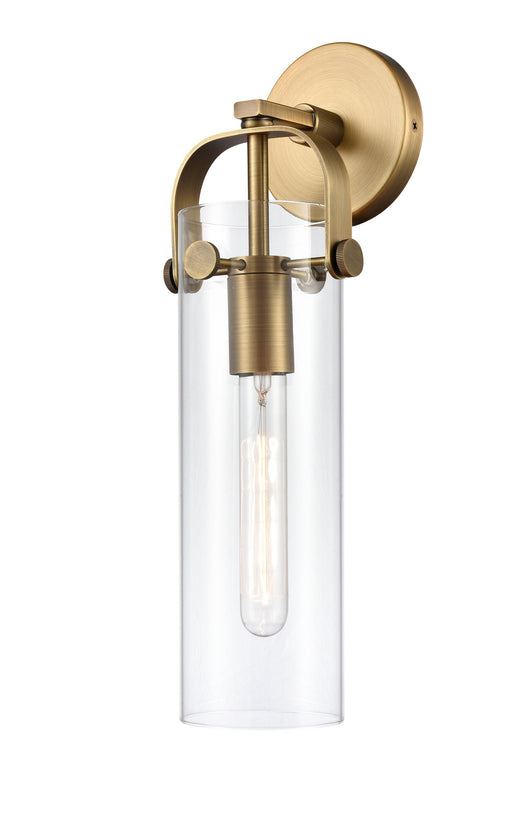 Innovations - 413-1W-BB-4CL - LED Wall Sconce - Restoration - Brushed Brass