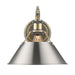 Golden - 3306-1W AB-PW - One Light Wall Sconce - Orwell AB - Aged Brass