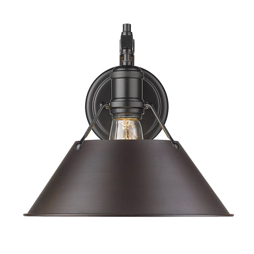 Orwell BLK One Light Wall Sconce