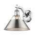 Golden - 3306-1W CH-PW - One Light Wall Sconce - Orwell CH - Chrome