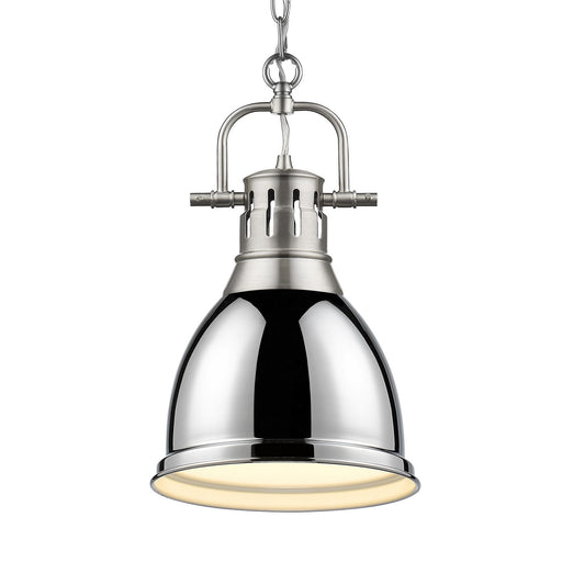 Duncan One Light Pendant Pewter
