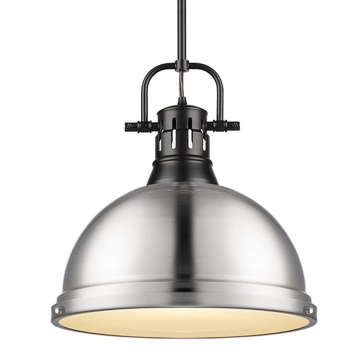 Duncan One Light Pendant Matte Black