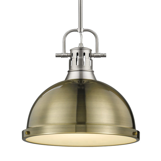 Duncan One Light Pendant Pewter