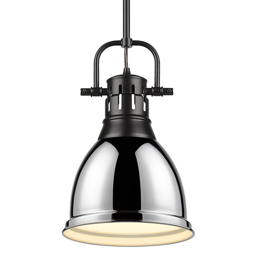 Duncan One Light Pendant Matte Black
