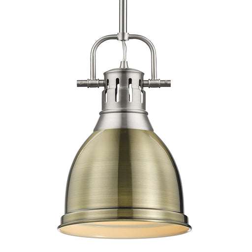 Duncan One Light Pendant Pewter