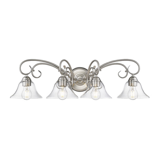 Homestead Four Light Vanity Pewter