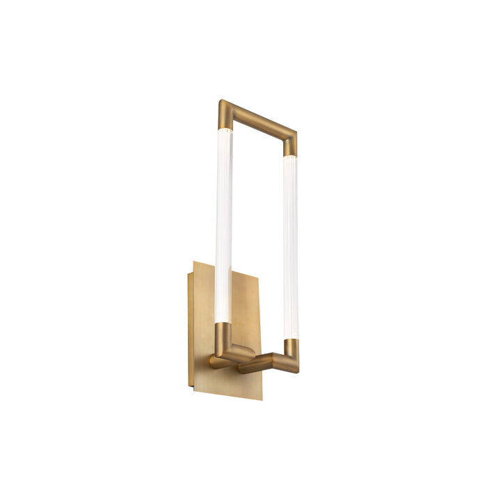 W.A.C. Lighting - WS-22018-AB - LED Bath - Posh - Aged Brass