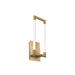 W.A.C. Lighting - WS-22018-AB - LED Bath - Posh - Aged Brass