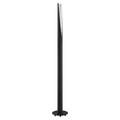 Barbotto LED Floor Lamp Black/ Silver