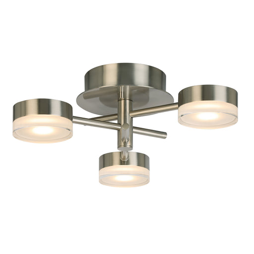 Transton LED Ceiling Mount Brushed Nickel
