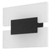 Eglo USA - 204038A - LED Wall Sconce - Metrass 2 - Black