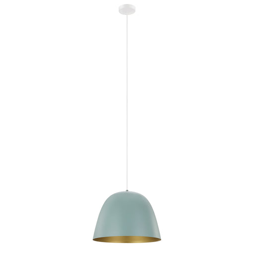 Coretto One Light Pendant Patel Green