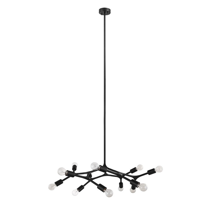 Eglo USA - 204295A - 12 Light Pendant - Bocadella - Matte Black