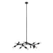 Eglo USA - 204295A - 12 Light Pendant - Bocadella - Matte Black