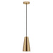 Eglo USA - 204364A - One Light Pendant - Pratella - Brushed Gold