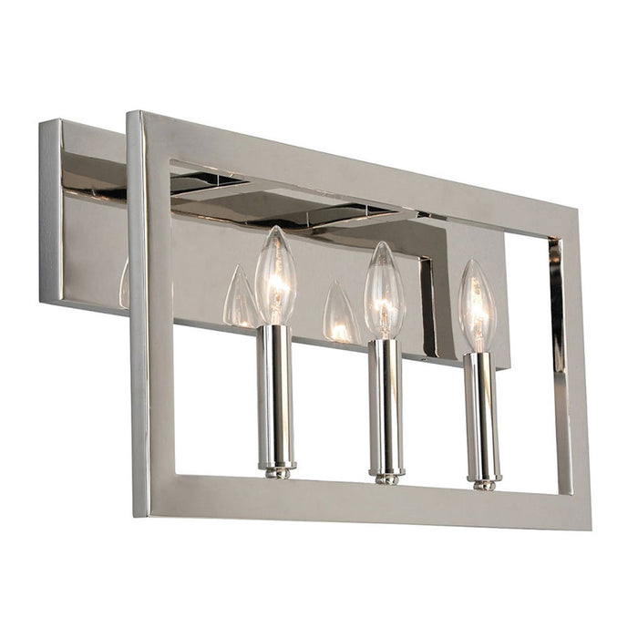 Eglo USA - 204477A - Three Light Bath/Vanity - Jordan - Satin Nickel