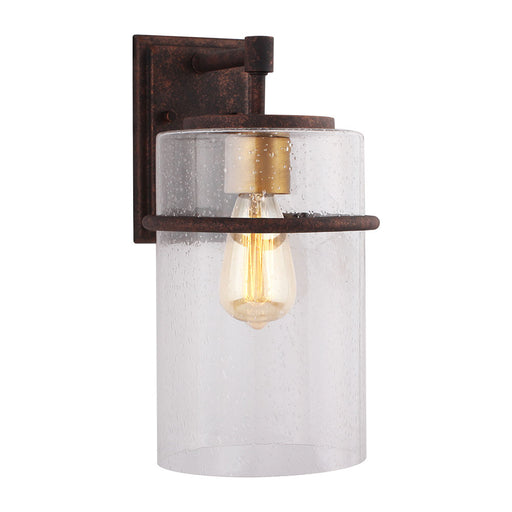 Brandel One Light Outdoor Wall Mount Rust