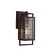 Eglo USA - 204546A - One Light Outdoor Wall Mount - Garraux - Rust