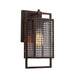 Eglo USA - 204547A - One Light Outdoor Wall Mount - Garraux - Rust