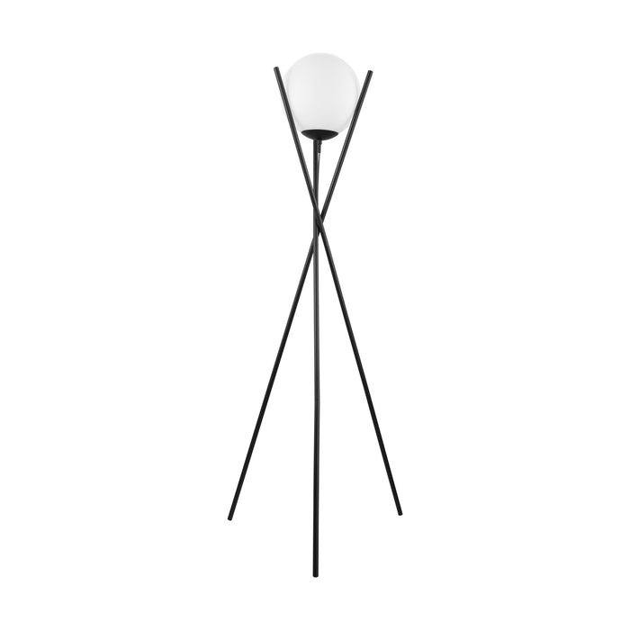 Eglo USA - 39594A - One Light Floor Lamp - Salvezinas - Matte Black