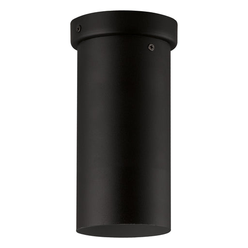 Tortoreto One Light Ceiling Mount Matte Black
