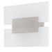 Eglo USA - 96043A - LED Wall Sconce - Metrass 2 - Matte Nickel