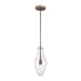 ELK Home - 12296/1 - One Light Mini Pendant - Culmination - Weathered Zinc