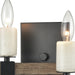 ELK Home - 15461/2 - Two Light Wall Sconce - Stone Manor - Matte Black